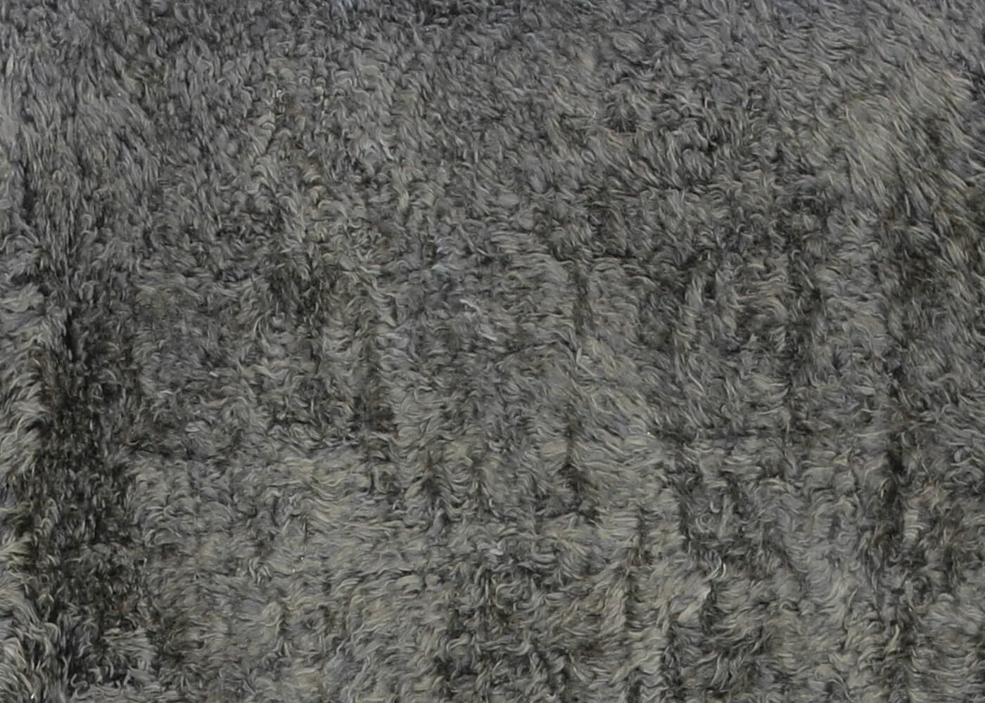 Vintage Turkish Shag Rug - 6'2" x 7'10"
