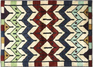 Vintage Turkish Tulu Rug - 5' x 6'9"