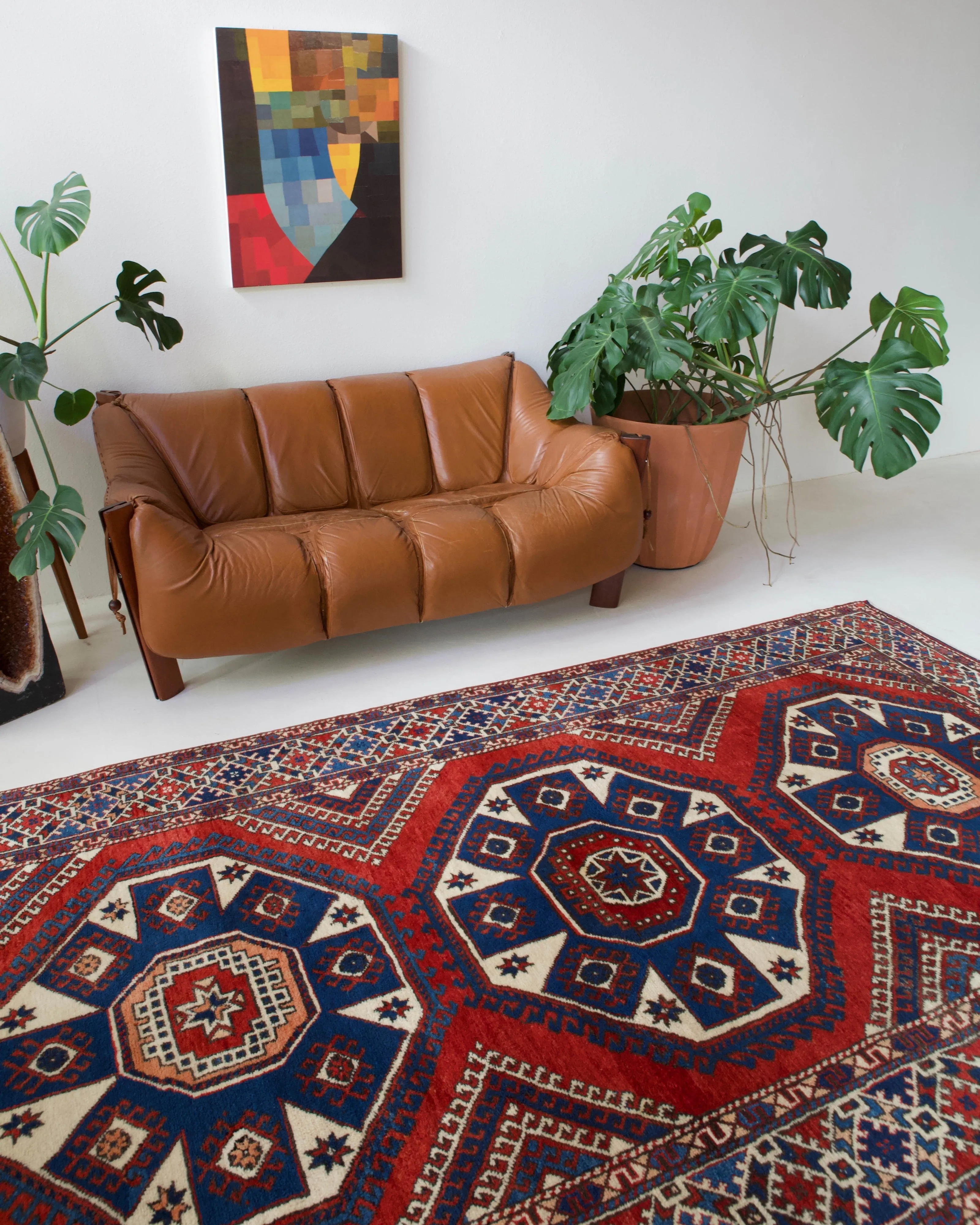 Vintage Western Anatolian Rug 5'11"x10'5"
