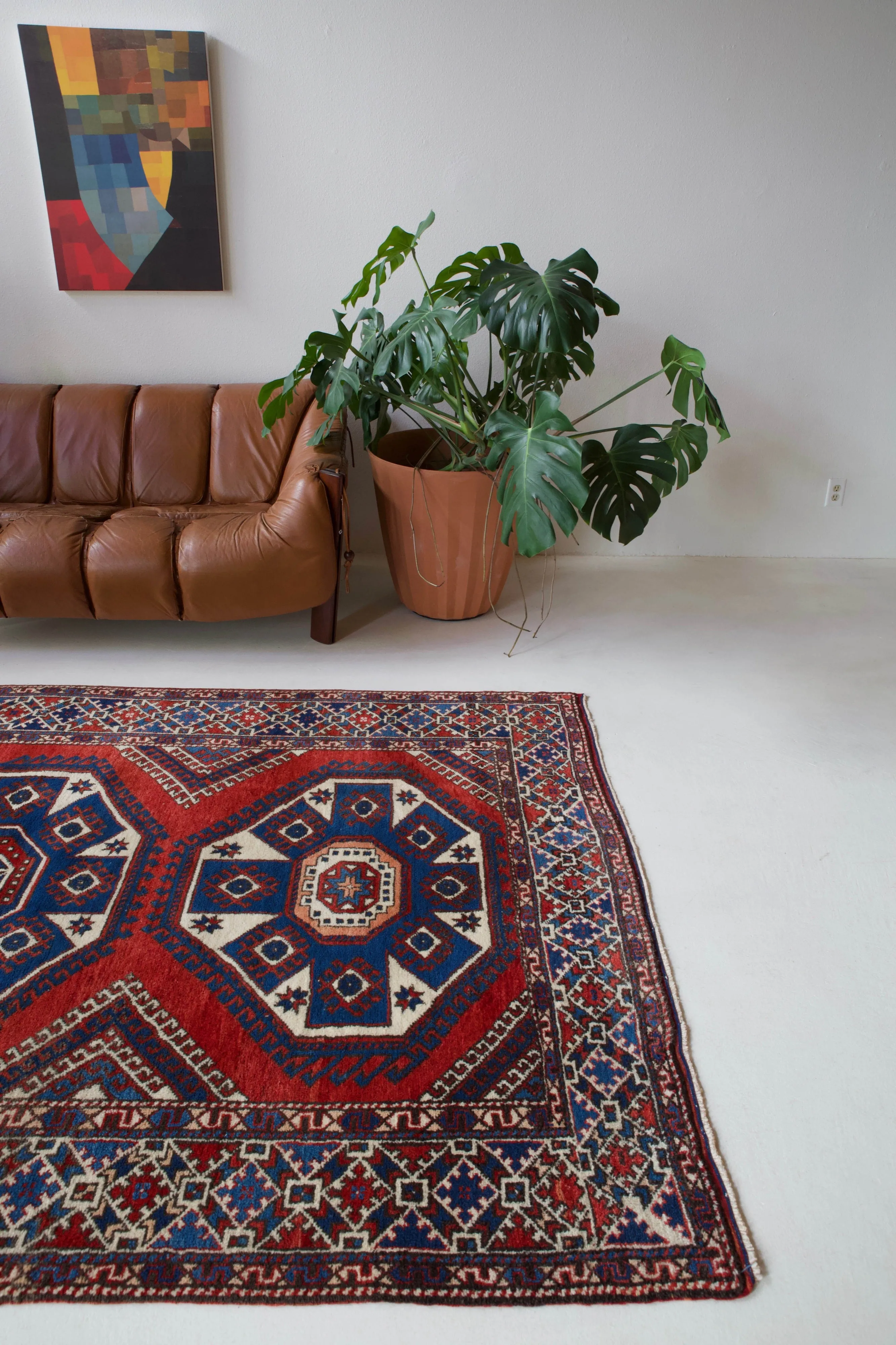 Vintage Western Anatolian Rug 5'11"x10'5"