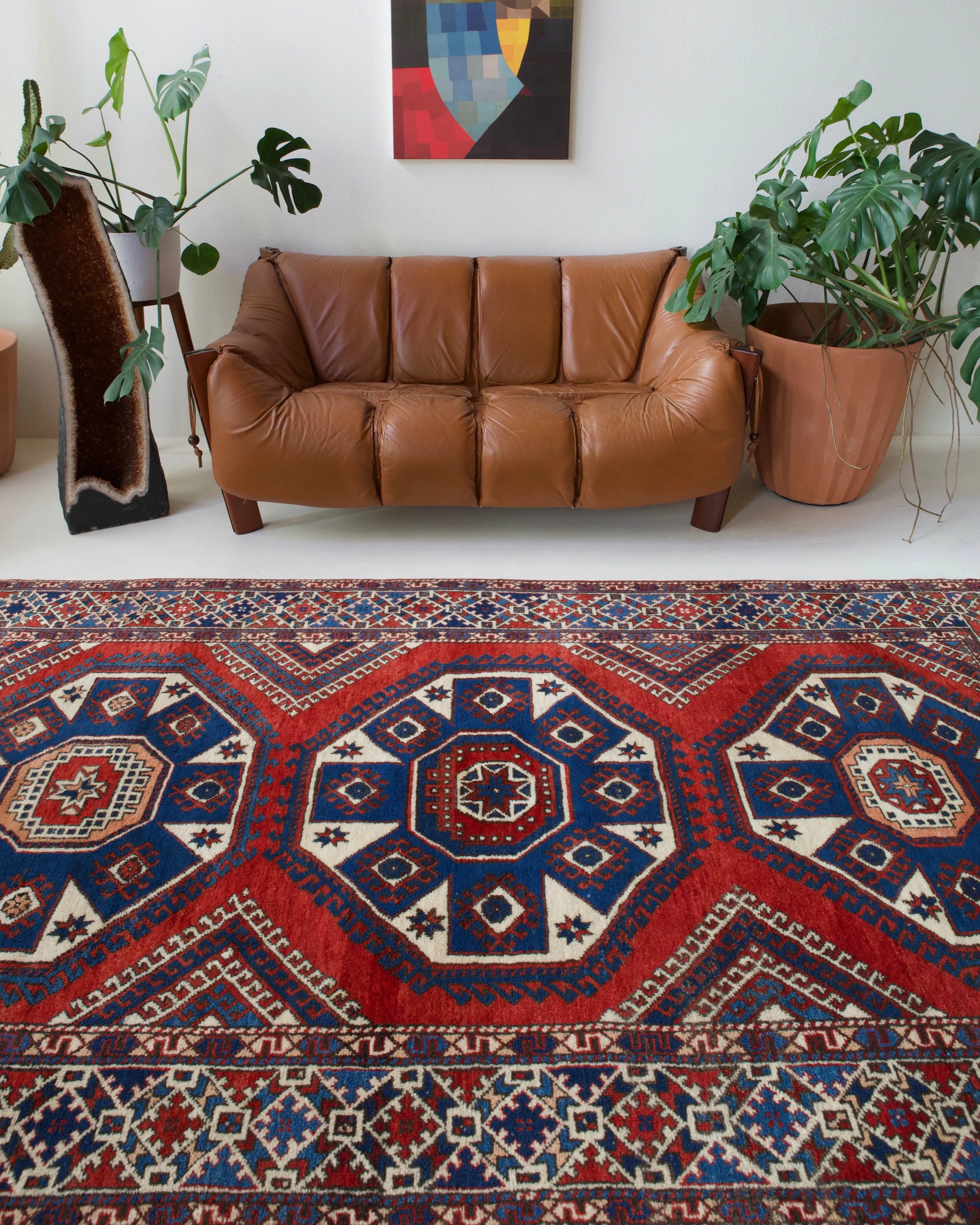 Vintage Western Anatolian Rug 5'11"x10'5"