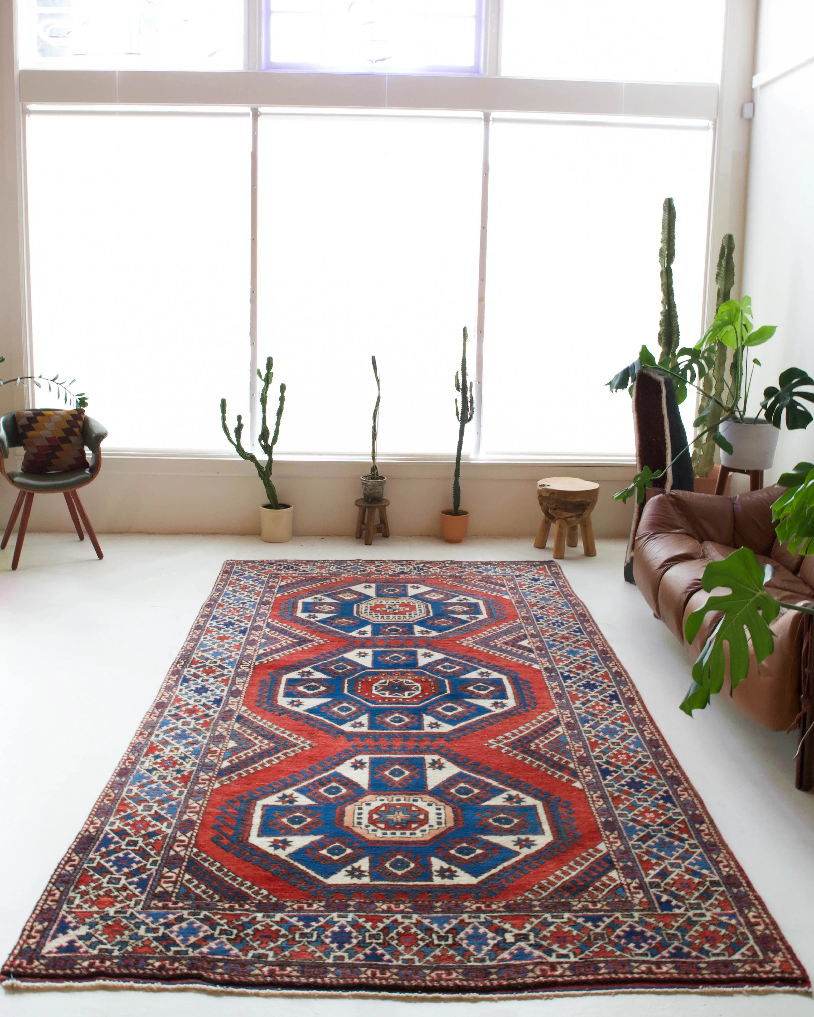 Vintage Western Anatolian Rug 5'11"x10'5"