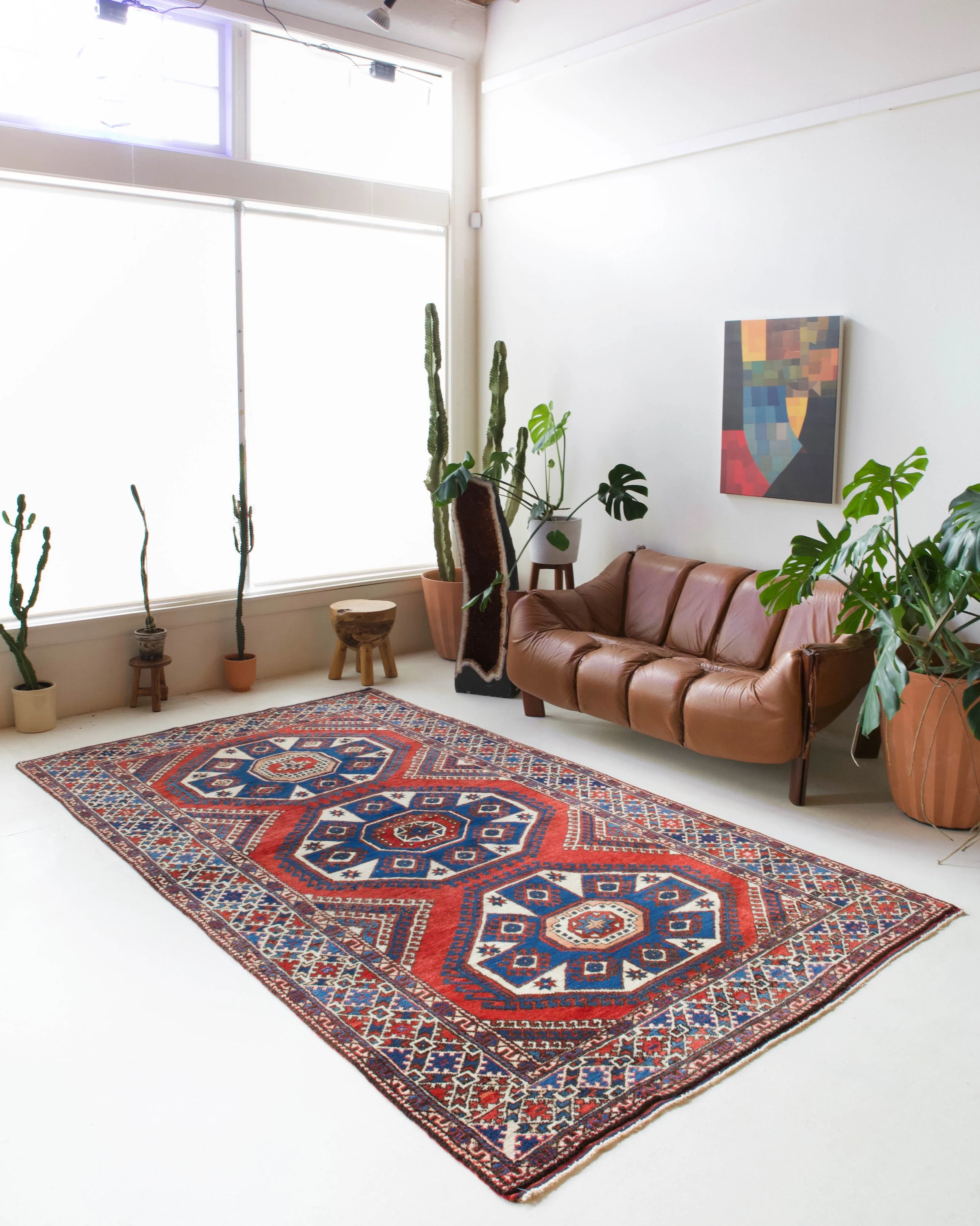 Vintage Western Anatolian Rug 5'11"x10'5"
