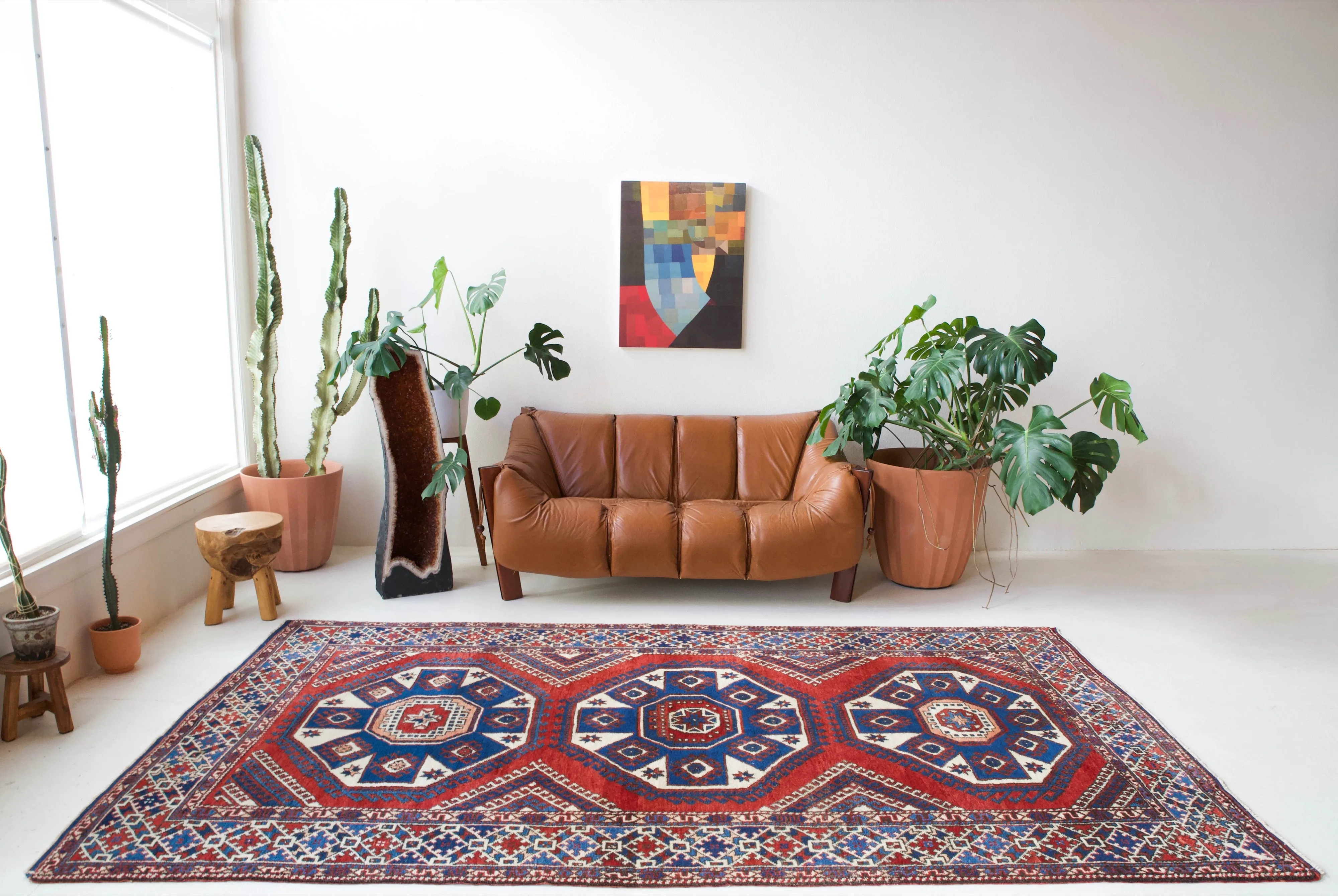 Vintage Western Anatolian Rug 5'11"x10'5"