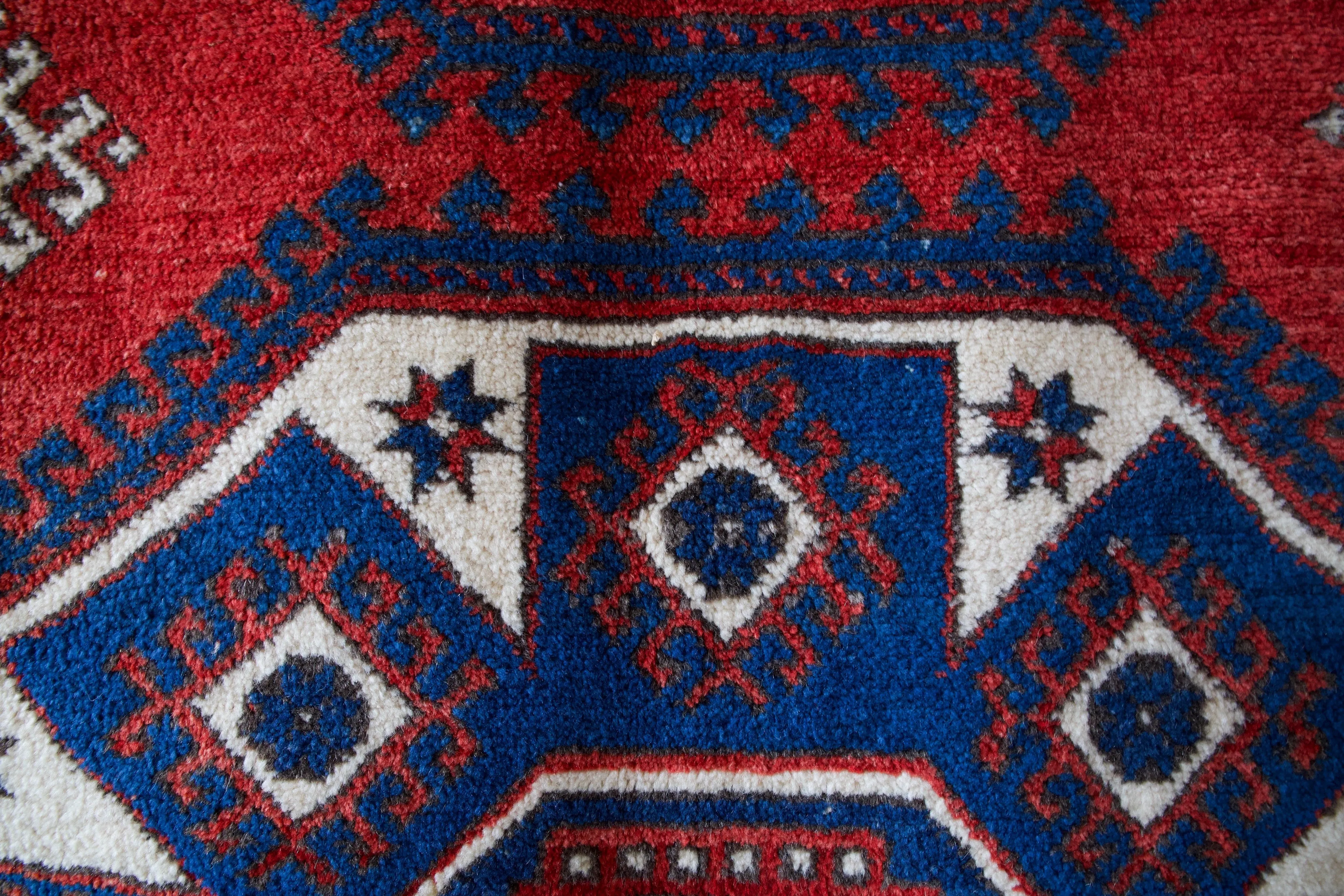 Vintage Western Anatolian Rug 5'11"x10'5"