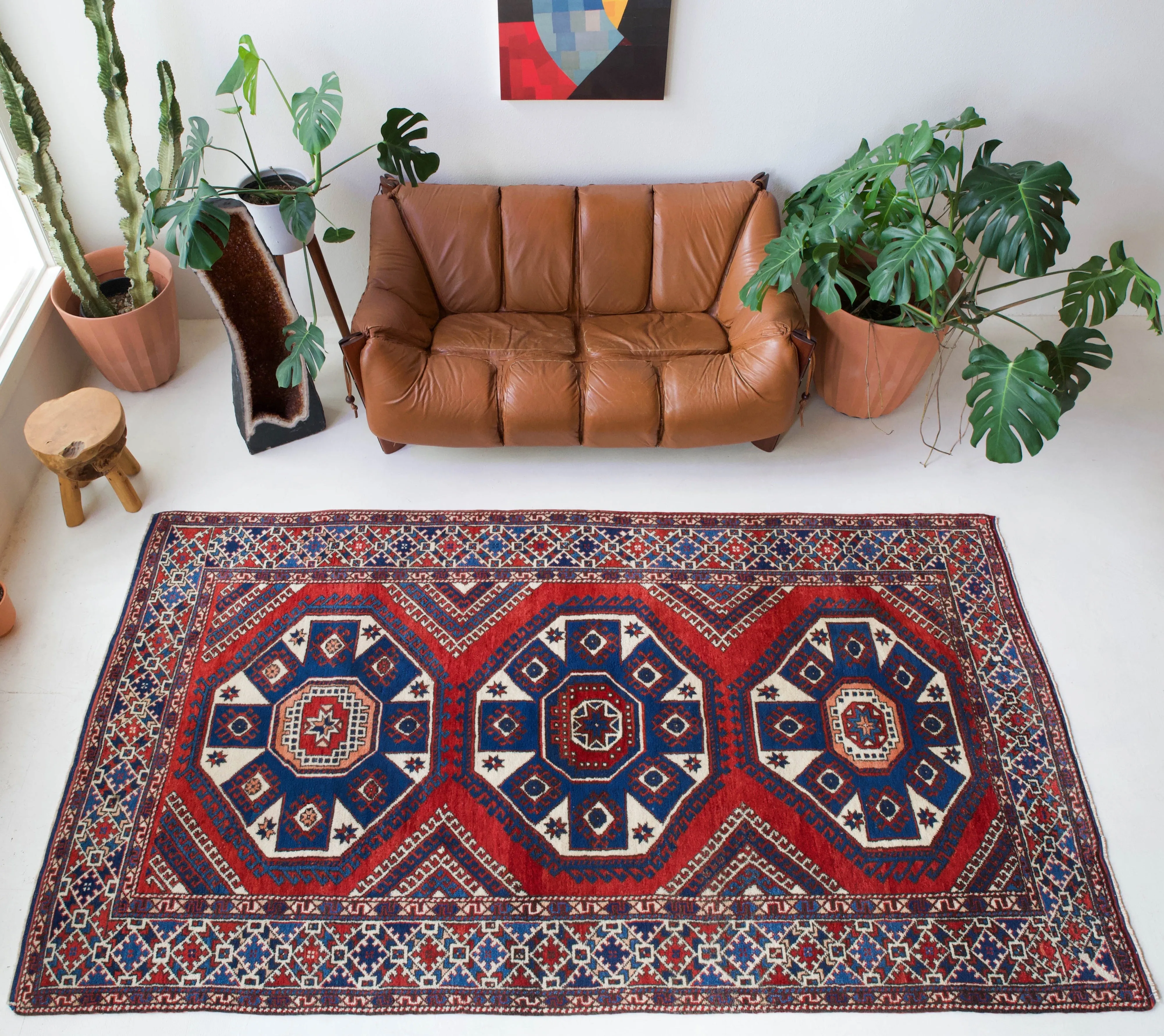 Vintage Western Anatolian Rug 5'11"x10'5"
