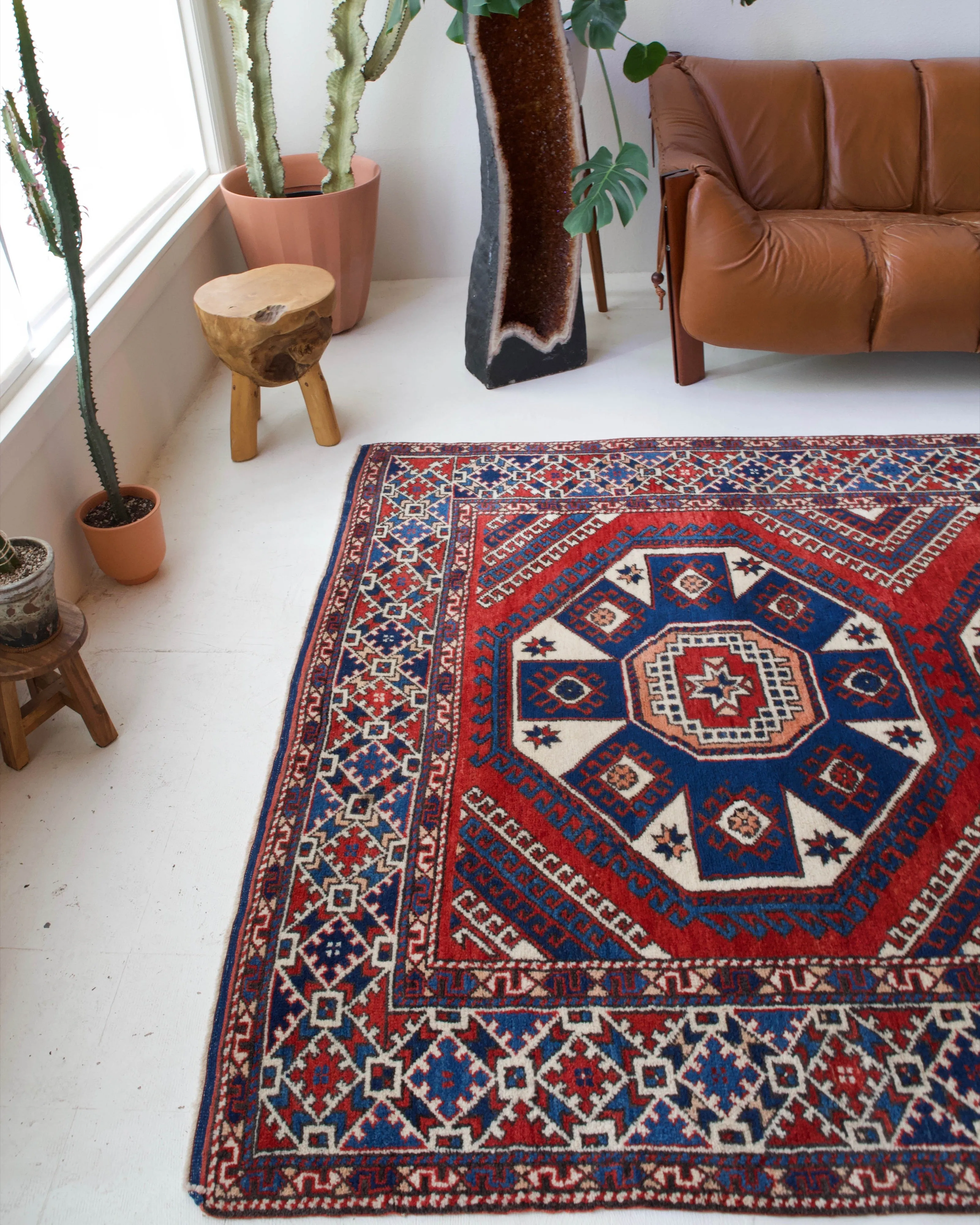 Vintage Western Anatolian Rug 5'11"x10'5"
