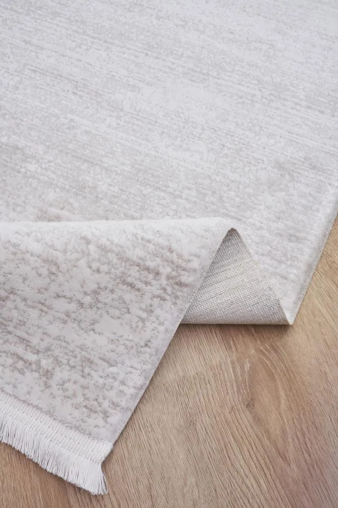 Vivaldi Ecru Modern Living Room Rug 9771