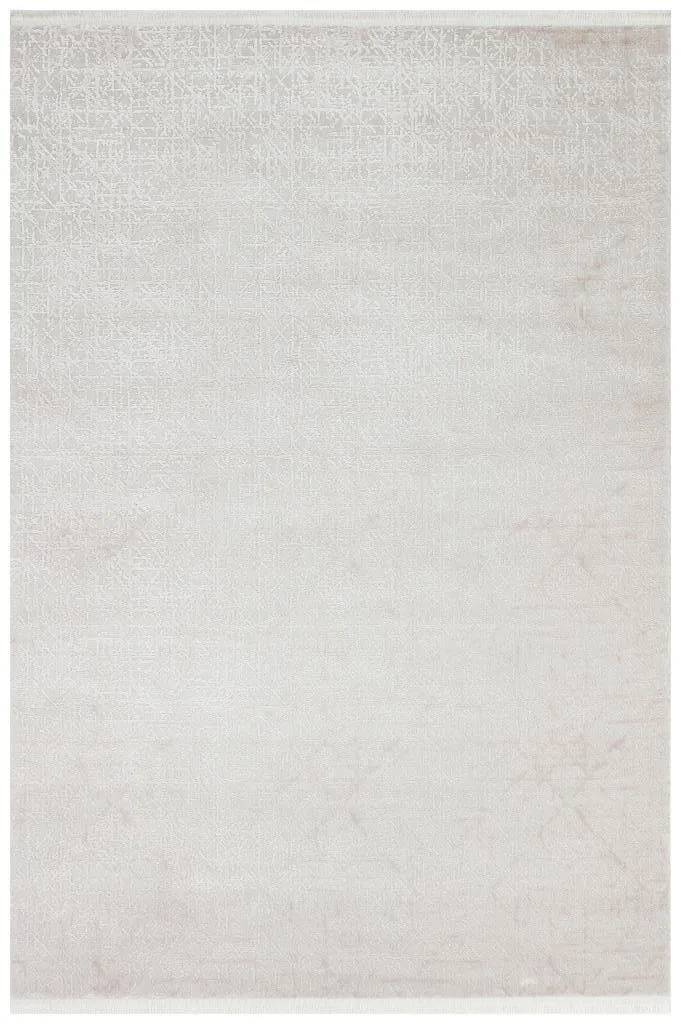 Vivaldi Ecru Modern Living Room Rug 9771