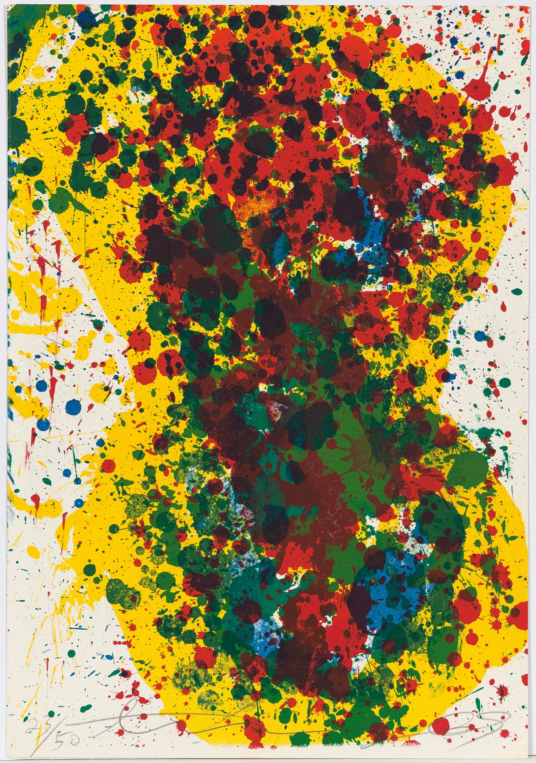 WALASSE TING "HOT AND SOUR" LITHO, 1969