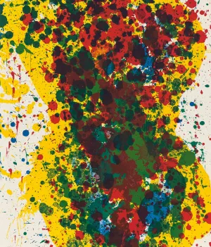 WALASSE TING "HOT AND SOUR" LITHO, 1969
