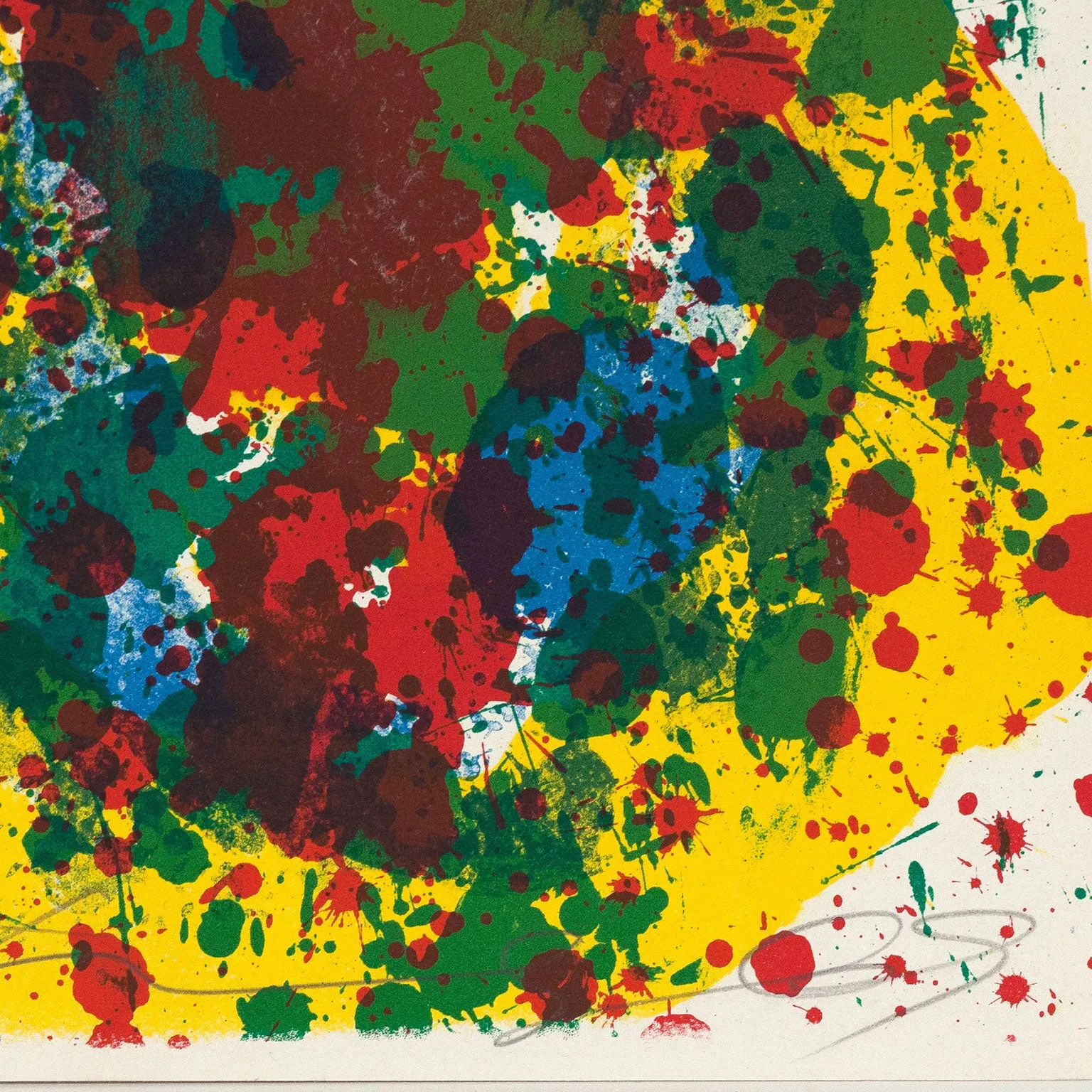 WALASSE TING "HOT AND SOUR" LITHO, 1969