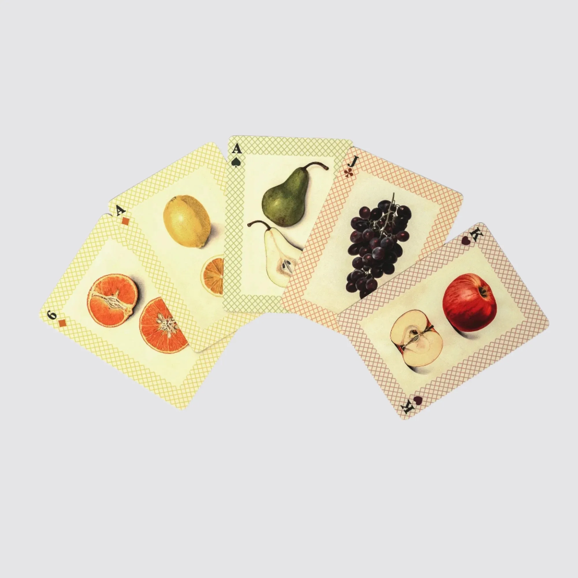 Watercolor Fruits Card Deck