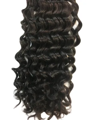 Wefted Remy Deep Wave Human Hair 26"