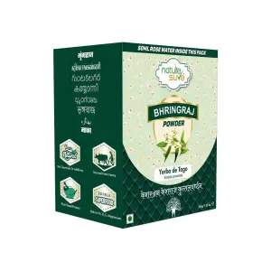 Wholesale | B2B | Bulk Order - Nature Sure Bhringraj Powder 60 Units (200g with Rose Water 50ml Each)