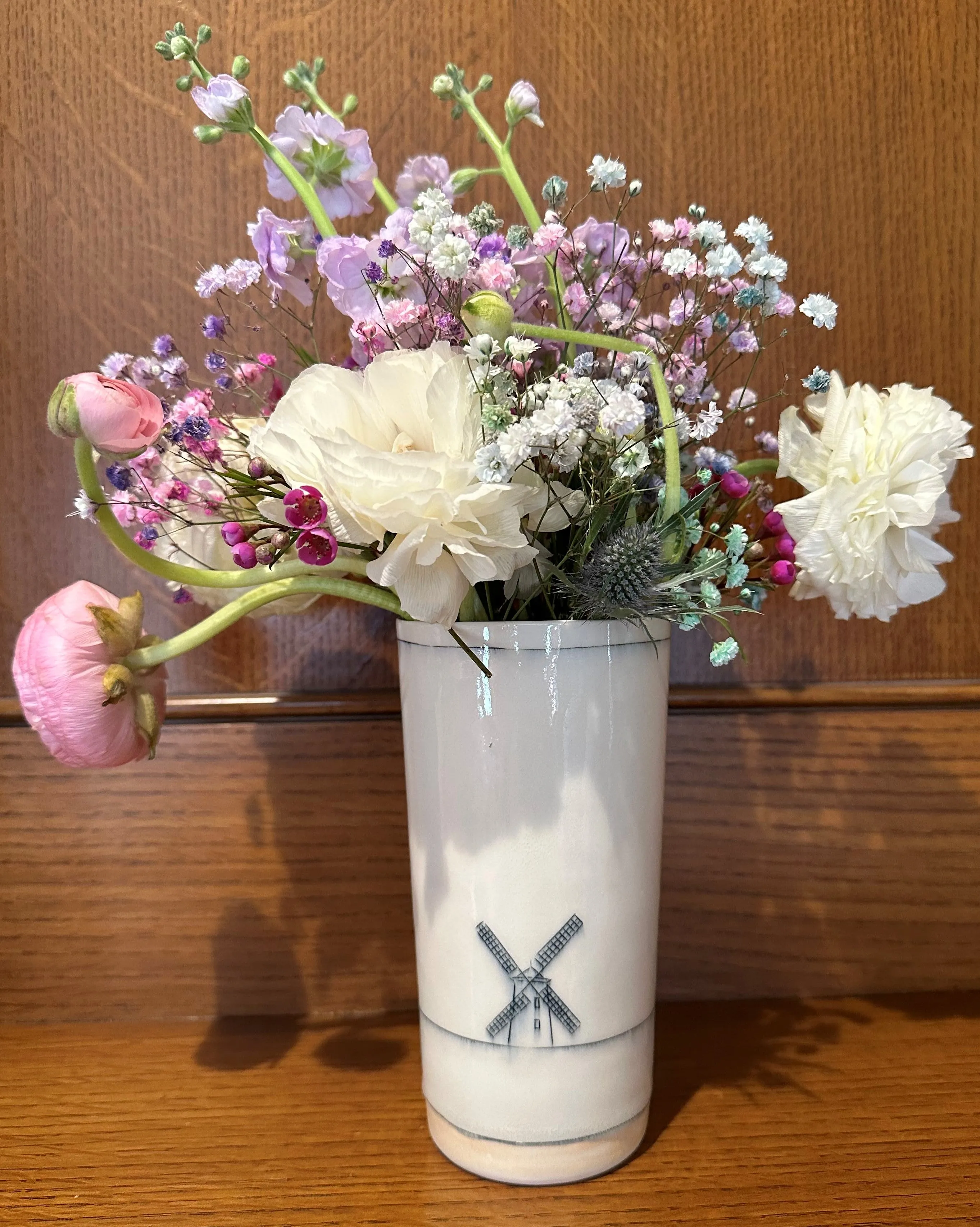 Windmill Tall Vase