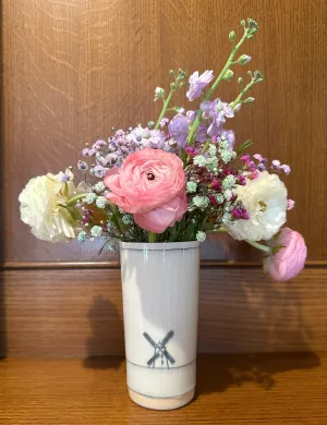 Windmill Tall Vase