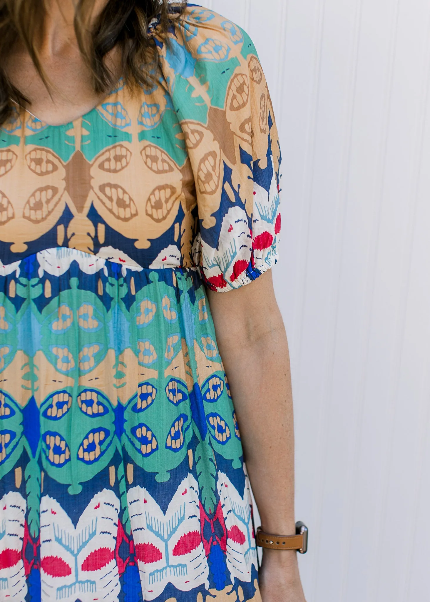X Statement Abstract Print Maxi