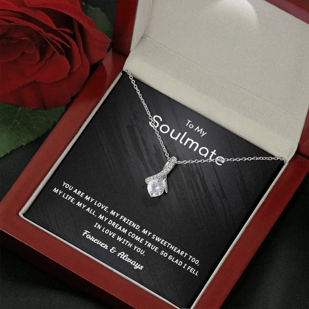 You are my love - Alluring Beauty Infinity Necklace Message Card