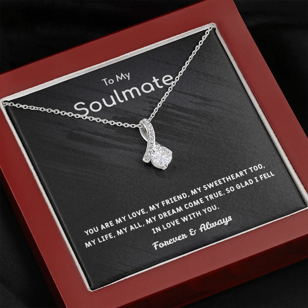 You are my love - Alluring Beauty Infinity Necklace Message Card