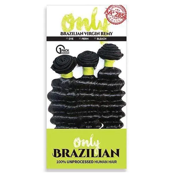 Zury Sis Only Brazilian Virgin Remy Human Hair ONLY BRZ MULTI DEEP 10-18 Inch (1 Pack Enough)
